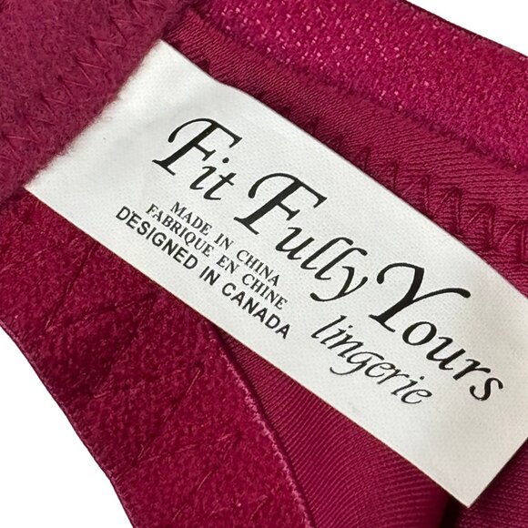 ⭐ NWT Fit Fully Yours Elizabeth Bra • Red • 36D ⭐ - Picture 4 of 7